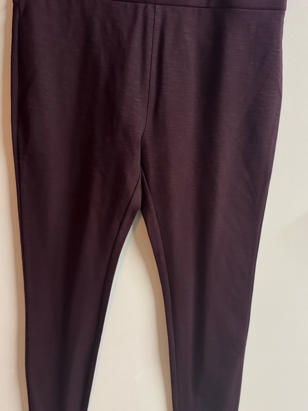 Matty M Easy Wear Stretch Pants- Plum